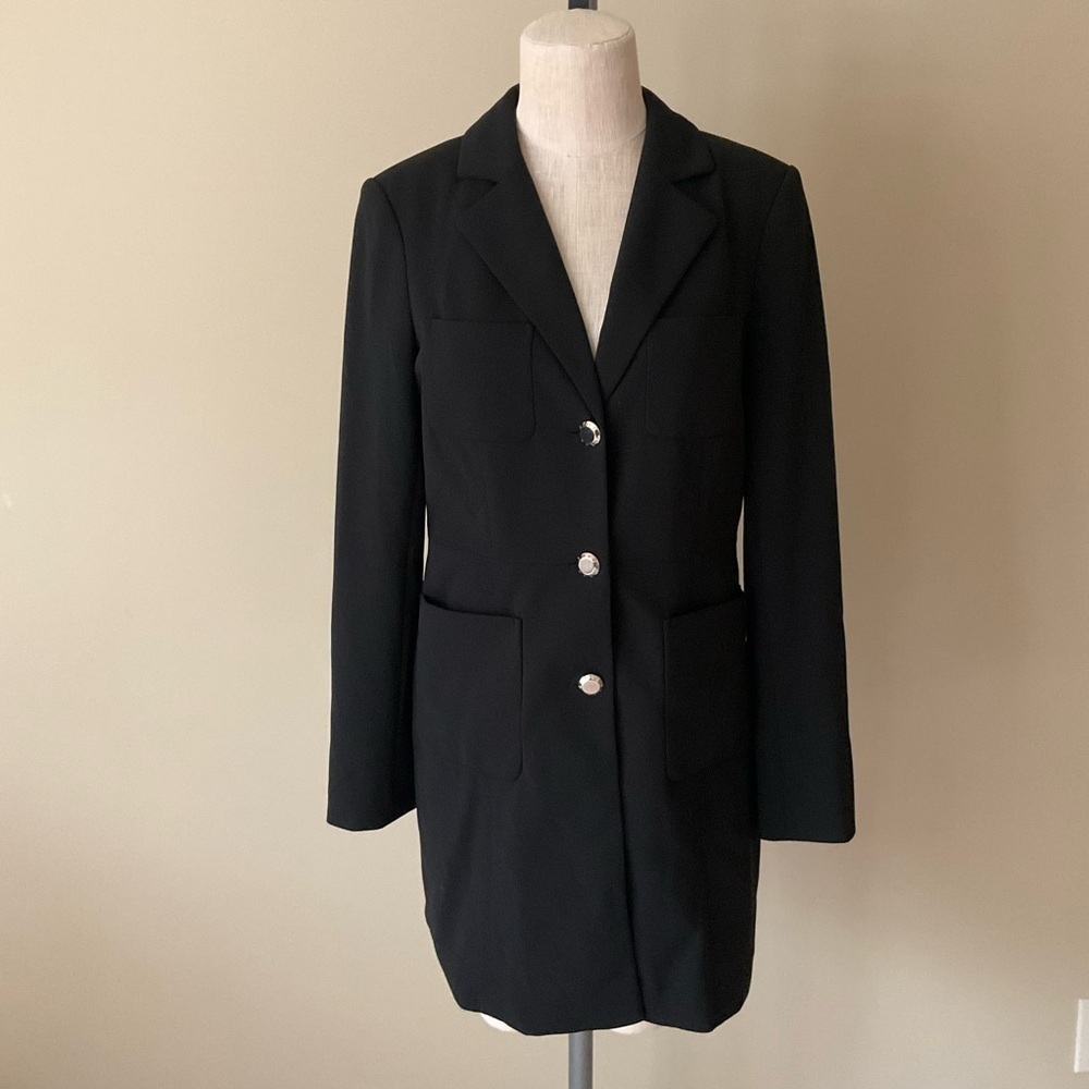 DKNY Long Straight Blazer